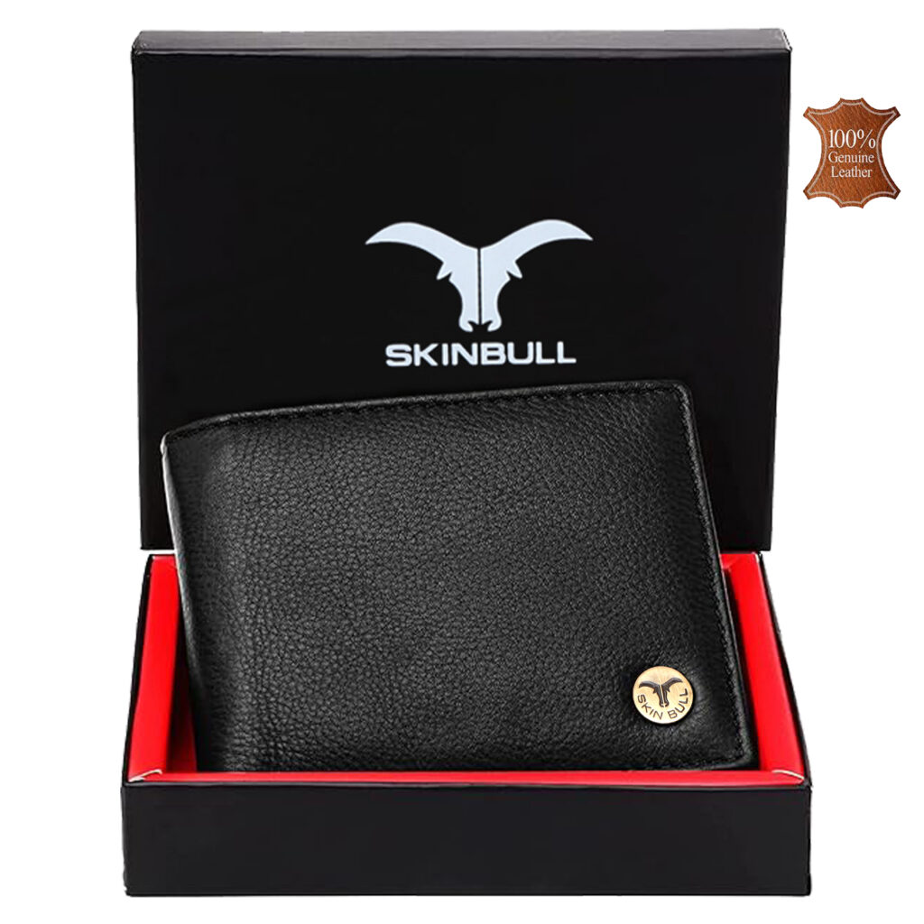 RFID Protected 100% Genuine Leather Wallet for Men